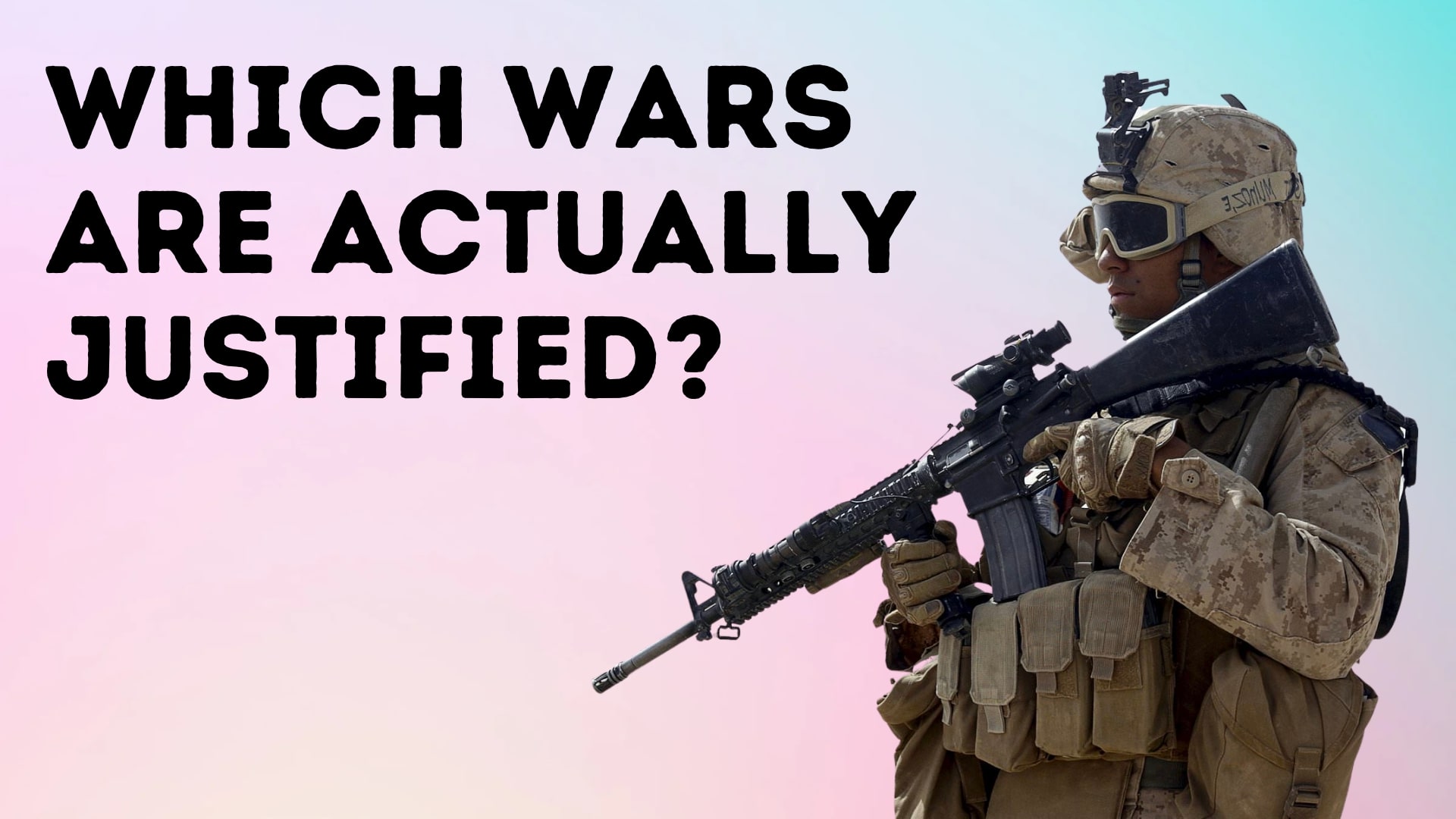 Which Wars Are Actually Justified?